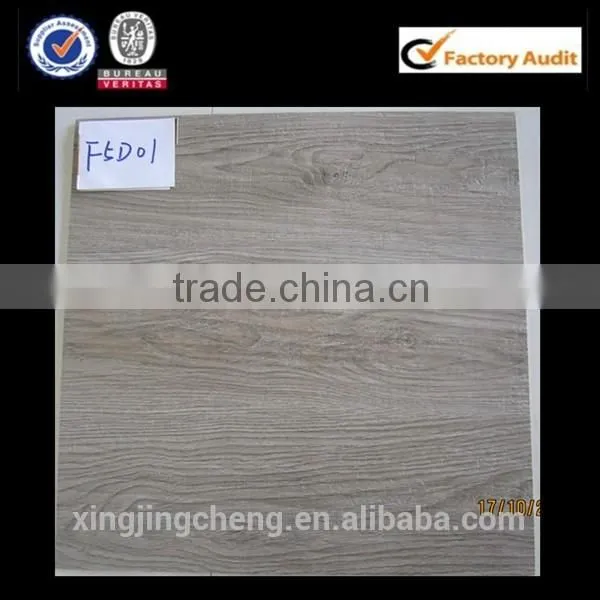 Non Slip Wood Design Rustic Porcelain Floor Tiles Types