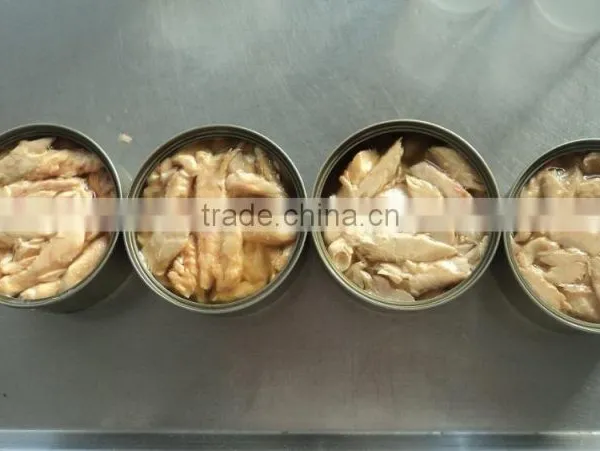 High Quality Canned Mackerel Loin With Oil (double Clean) photo-2