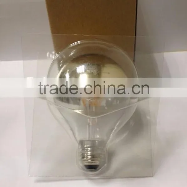 G95 LED 8W 810LM GLOBE LED BULB LIGHT ENERGY SAVING LAMP CE ROHS E27 GODEN REFLECOR MIRROR GLASS photo-3