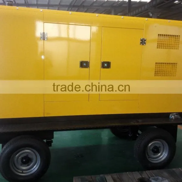 100kva Trailer Generator Set Stamfrod Alternator With Cummins Engine photo-3
