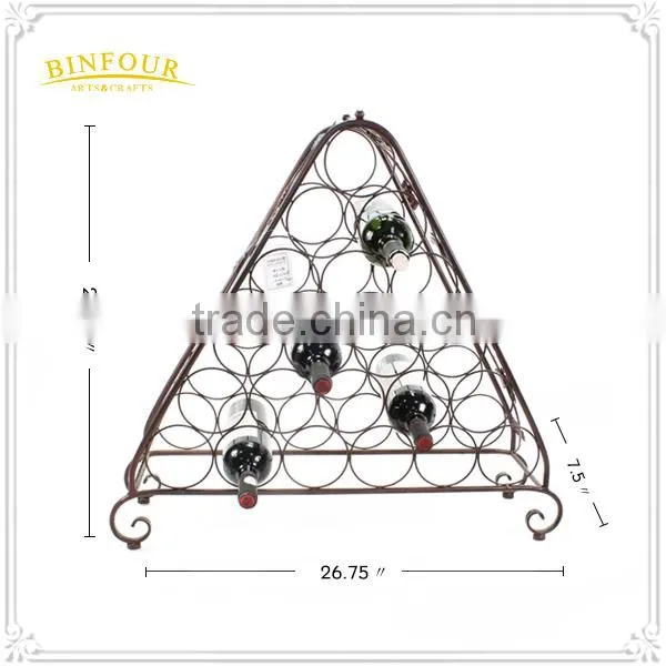 Custom Metal Bar Cabinets Industrial Wine Rack Cabinets for Home Deco photo-2