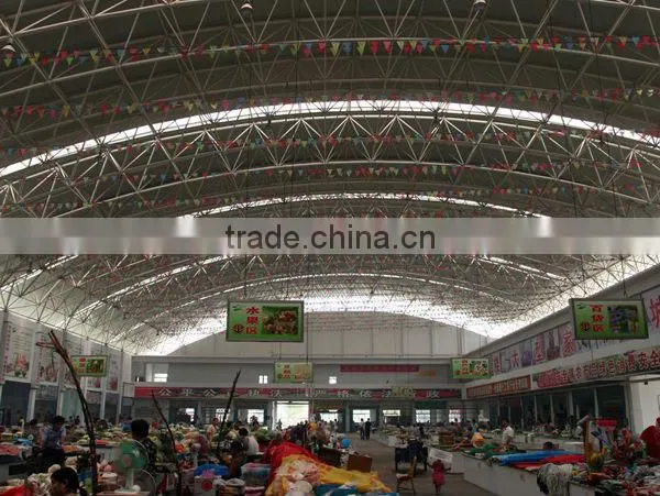 Steel Structure for Trade Fair