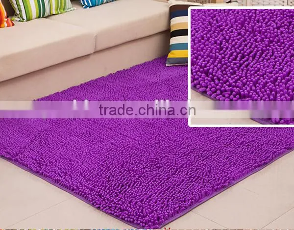 Hot Sales , Chenille Fabric Area Carpet for Home Decoration ,modern Livingroom Rug photo-3
