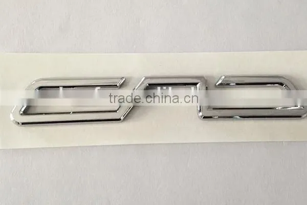 Custom 3d ABS Plastic Chrome Brand Logo Sticker,car Badge photo-3