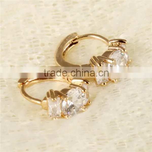 2016 Fancy Ladies Latest Design Gold Earings Earring Findings photo-5
