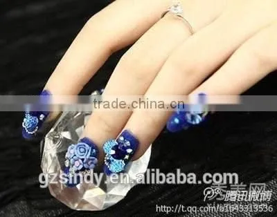500pcs Ceramic Flower! Nail Art Ceramic Flower 5MM! ZX:TC809 Quality Choice photo-2