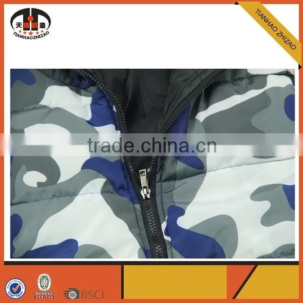 Men Cotton Leisure Jacket With Camo Pattern photo-4