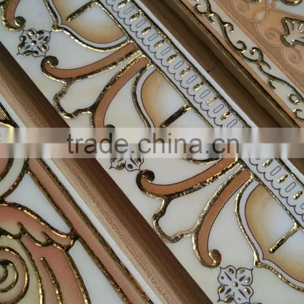 Hot Sale Ceramic Porcelain Golden Border 300*70mm photo-3