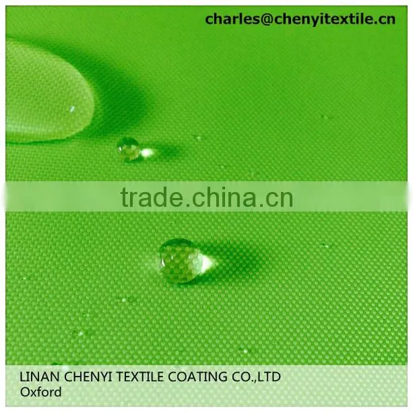210D Polyester pu Coating Oxford Fabric photo-5
