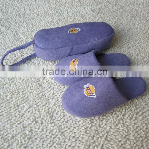Preimum Quality Terry Travel Slippers With Bag