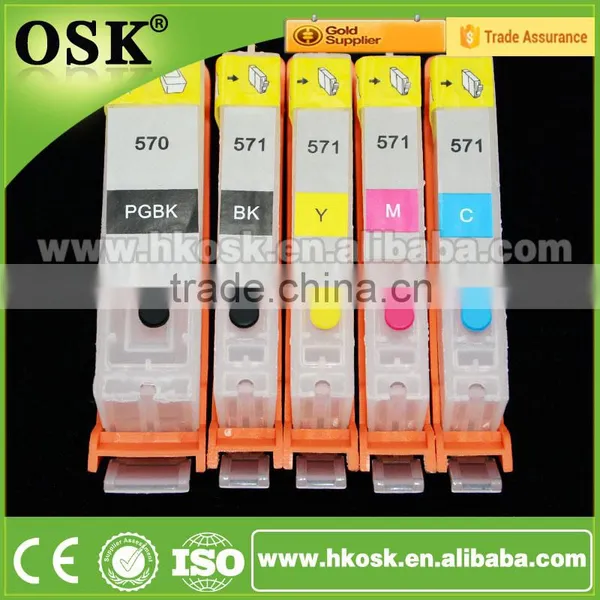 MG7750 MG7753 Edible Bulk Ink Cartridge for Canon PGI 570 571 Edible Reset Ink Cartridge photo-3