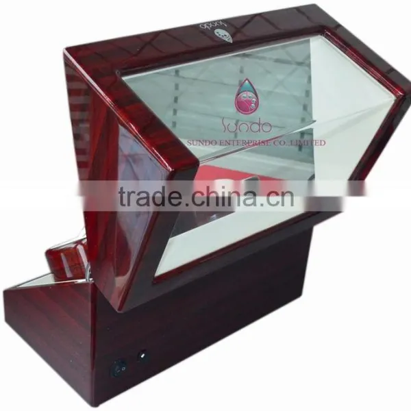 Fancy Smart Wood Watch Winder Box Luxury photo-3