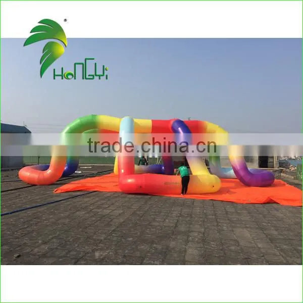 Inflatable Big Rainbow Shape Airtight Exhibition Tent for Fair photo-2