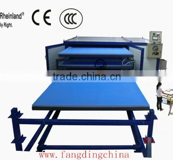 windshield making machine with TPU film and PC sheet