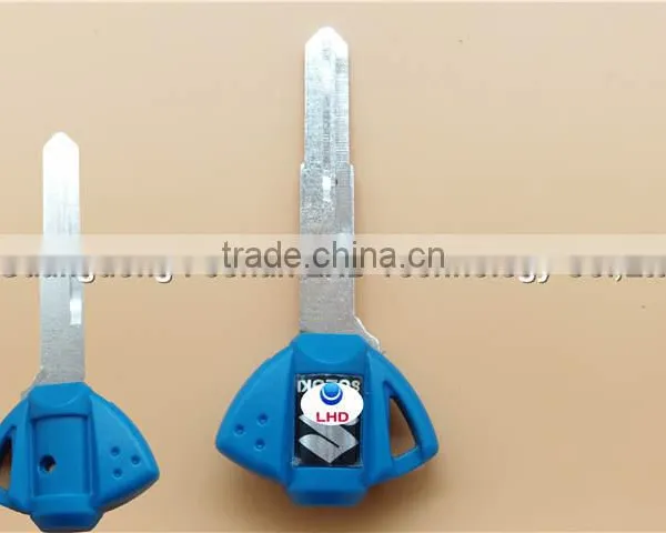 Motorcycle Blank Key Uncut Blade For Suzuki Brand GSXR 600 750 1000 GSX1300R GSF 650 photo-2