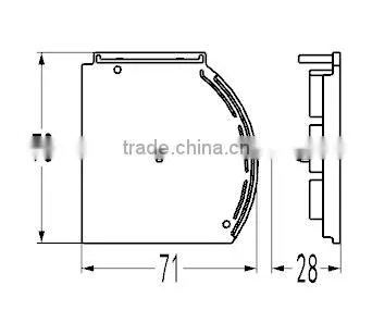 38mm the Head of Spring Roller System photo-4