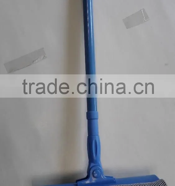 Rubber & Sponge Double-sided Car Cleaning Scrapers, Window Scrapers With Telescopic Link