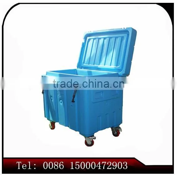 SCC Rotomolded Plastic Dry Ice Refrigeration Box, Industrial Dry Ice Box 310L photo-4