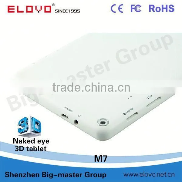 7 Inch MTK8752 Lte 64 Bit Can Support 64GB Naked Eye 3D Tablet PC photo-6