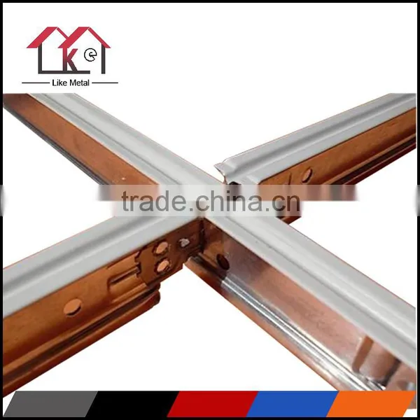 T Bar Suspended Flat Ceiling T Grid/runner for PVC Gypsum Board photo-3