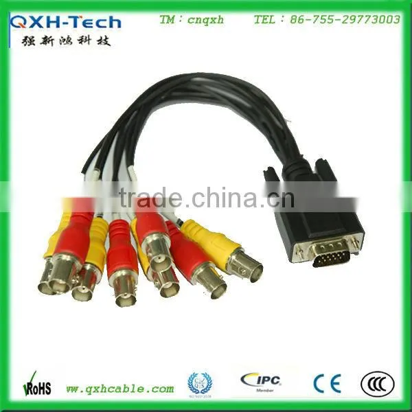 Monitor Cable VGA to 8BNC Adapter Cable