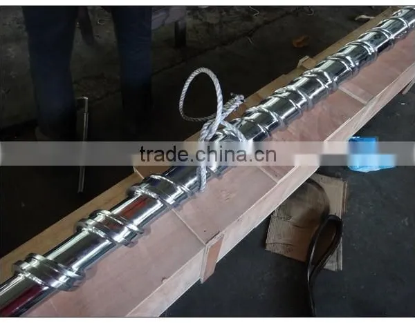 D120 LDPE,LLDPE Agriculture Film Chromed Blowing Screw Barrel photo-2