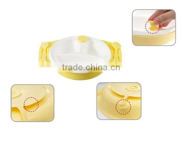 Baby Feeding Bowl, Keep & Stay Warm Kids Bowl, Thermal Insulation & Heat Preservation Children Bowl photo-3