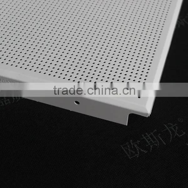 Ousilong Acoustic 600x1200mm Perforated Clip in False Aluminum Ceiling Tiles photo-5