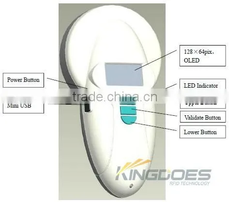 Stock! Bluetooth Handheld Reader! Long Reading Distance! photo-4