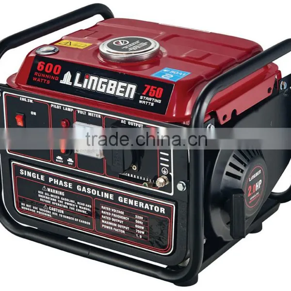 Lingben 500w Mini Power Generator Gasoline 12v dc Generator Low Rpm Quality Choice photo-4