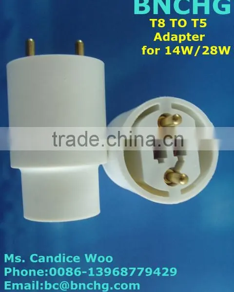 BNCHG T8 to T5 Fluorescent Lamp Holders Socket