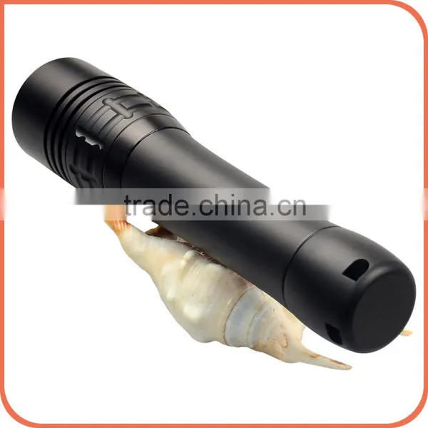 LED Light Source and High Power1000 Lumen xm l2 Led Aluminum Alloy Diving Flashlight