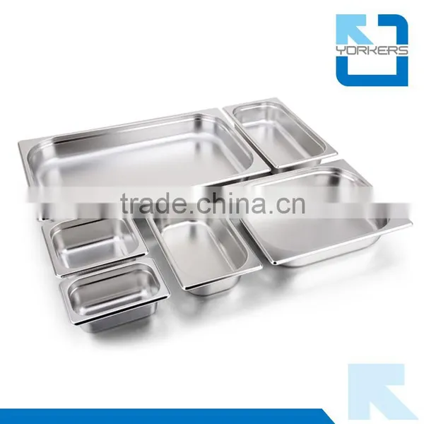 Multi Size Stainless Steel Gastronorm Food Container/pan