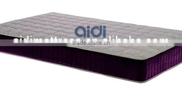 Royal Queen Size 100% Natural Latex Foam Pocket Spring Wedding Mattress AC-1408 photo-5
