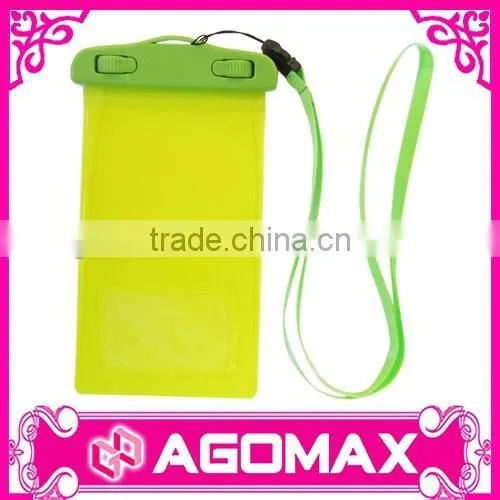 Personalized Remarkable Plastic Waterproof Cellphone Pouch