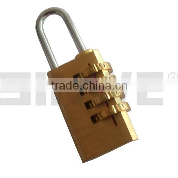 New 4-dial Combination Security Lock Luggage Travel Pad Lock
