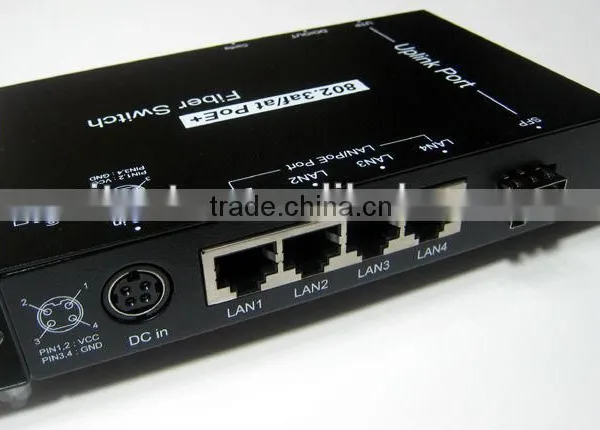 4 Port IEEE 802.3 Af/at +1 Combo (UTP+Fiber) PoE Fiber Switch, MITS Taiwan, PoE Extender, PoE Switch, MDI/MDIX Auto-crossover photo-2