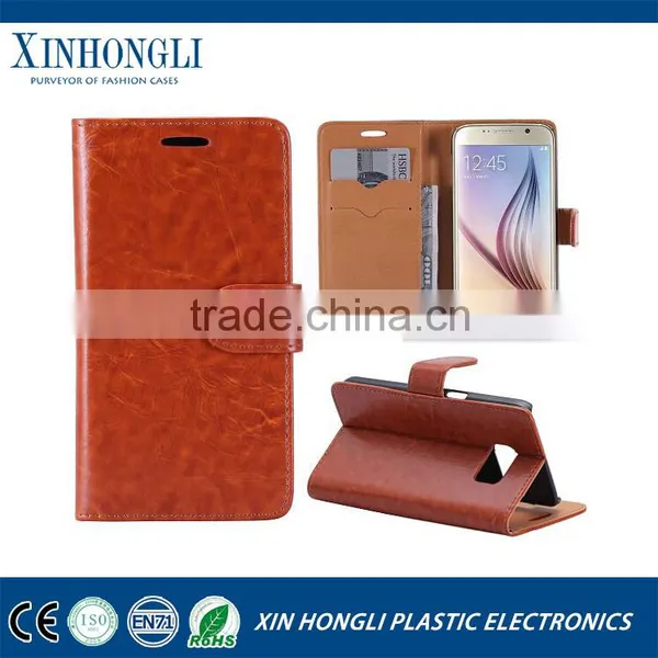 Fashion Crazy Horse Wallet Leather Case Cover For Samsung Galaxy S7 photo-2