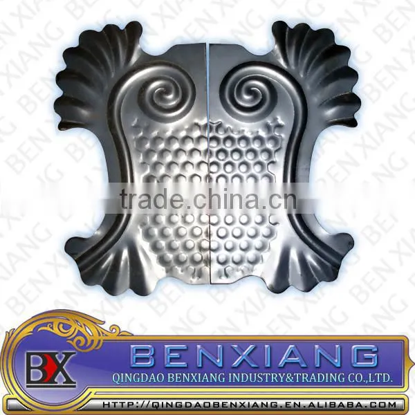 Ornamental Wroguht Iron Lock Plates