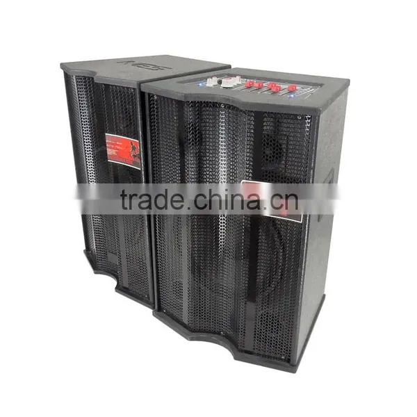 Supply All Kinds of Size Active Stage Wooden Speaker photo-4