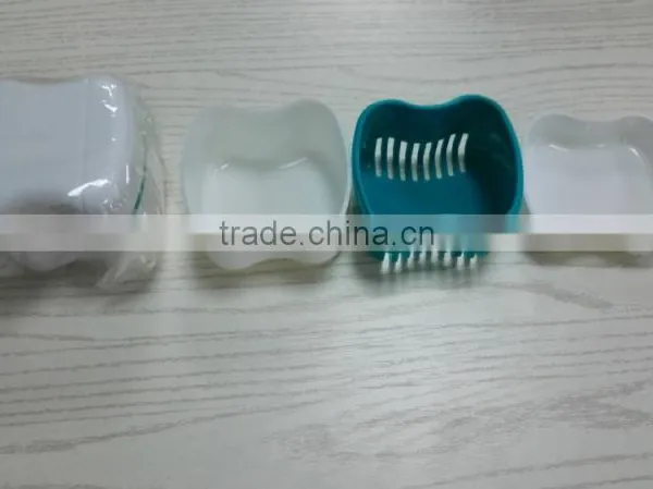 Plastic Dental Retainer Case Denture Holder Box Food Grade PP Europe Style CE Approved GT0079D photo-3