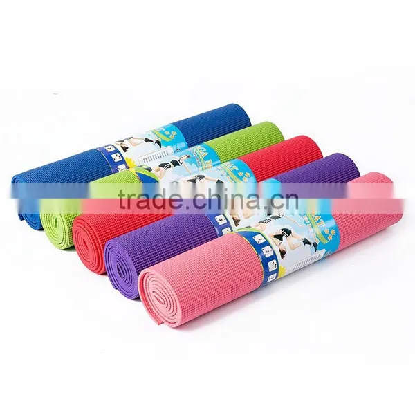 Yoga Mat 6mm Thick PVC Non-slip Pad High Density Pilates Eercise Fitness Mats 68"24" photo-2