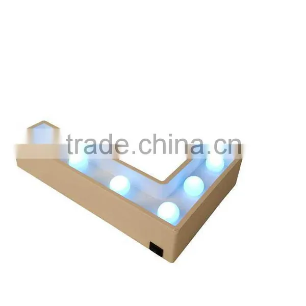 New LED Star Sign Marquee Light Red White Yellow Night Light Indoor Dorm Xmas Gift Room photo-4
