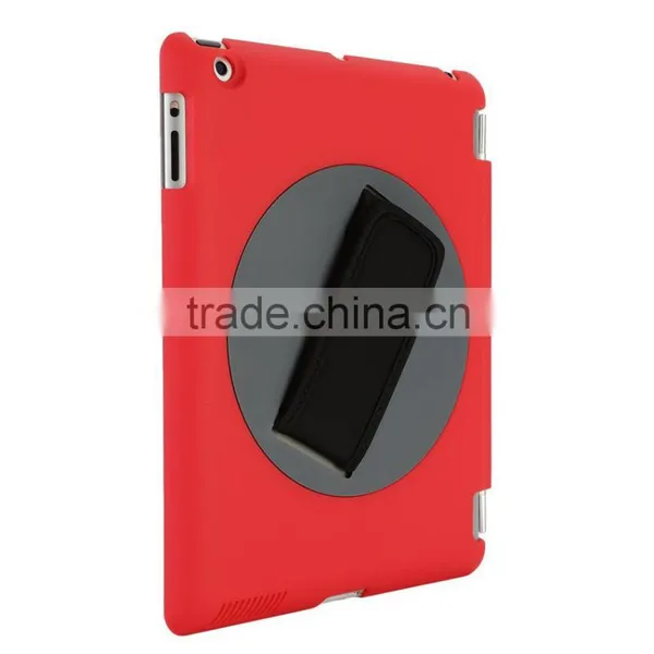 360 Degree Rotation Hot Sales Handheld Leather Case for Ipad 2 3 4 photo-4