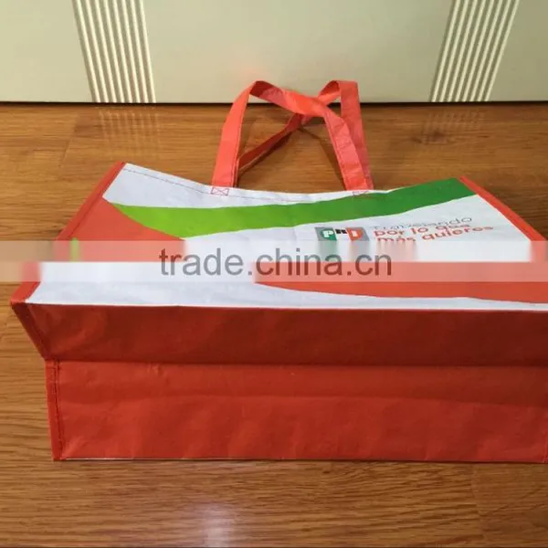Red Non Woven Promo Tote Bag photo-5