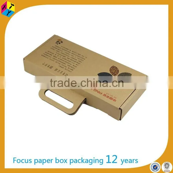 Custom Recycled Corrugated Box With Handle photo-4