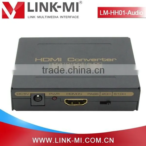 LM-HH01-AUDIO SPDIF+R/L Analog Audio Output HDMI to HDMI Audio Converter photo-3