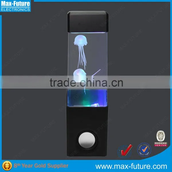 USB Input Mini Portable Speaker With Water Dancing Speaker,Jellyfish Lamp (F-1218J) photo-3