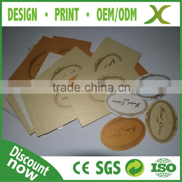 High Quality Best Material Paper Cards / Paper Business Card Printing/ Paper Edge Colored Card photo-5