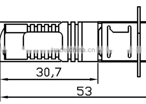 12V Voltage and Rear Reflector Bumper Lamp Type LED Rear Bumper Backup Lamps | Rear Fog Lights | Brake Light photo-2